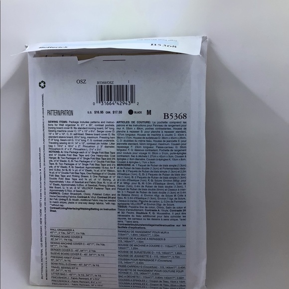 BUTTERICK WAVERLY PATTERN B5368 - Picture 12 of 16